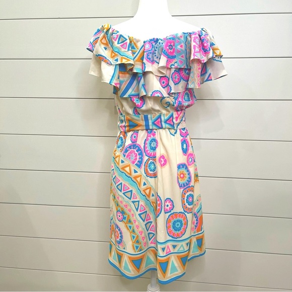 Julie Brown Bobbie Dress Off Shoulder - Picture 5 of 8